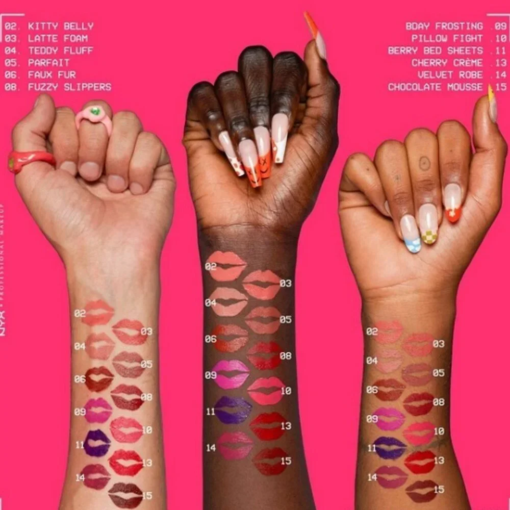 NYX Smooth Whip Blurring Matte Lip Cream Lipstick Color: VELVET ROPE (FULL SIZE)